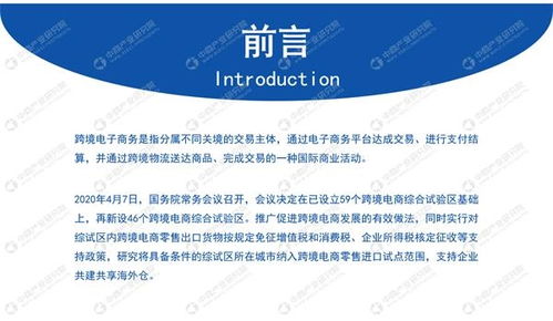 中商产业研究院 2020年中国跨境电商行业市场前景及投资研究报告 发布